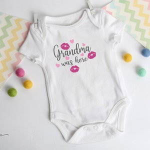 Grandma was here Kisses SVG digitaal ontwerp gesneden bestand voor Cricut & Silhouette