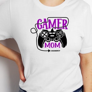 Fichier de coupe numérique SVG Gamer Mom pour Cricut & Silhouette