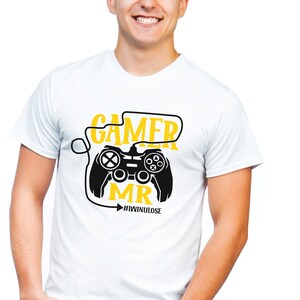 Fichier de coupe numérique SVG Mr Gamer pour Cricut & Silhouette