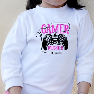 Gamer Daughter SVG numérique Design couper fichier pour Cricut & Silhouette