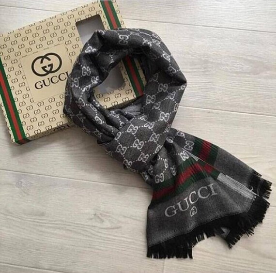 Gucci İnspired Designer Hijab Shawl Turban Etsy