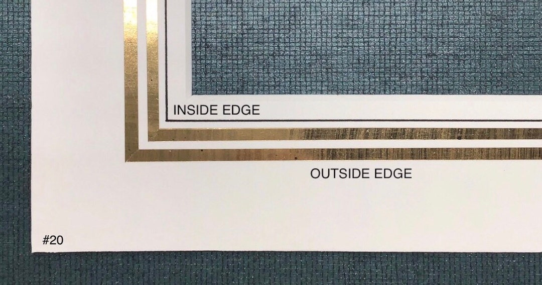 French Matting 20 France Matting Frame Matting Custom Etsy