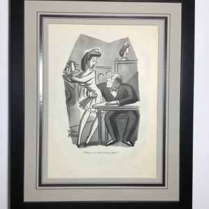 Peter Arno&#39;s The New Yorker Comic, Original Vintage 1944 Book