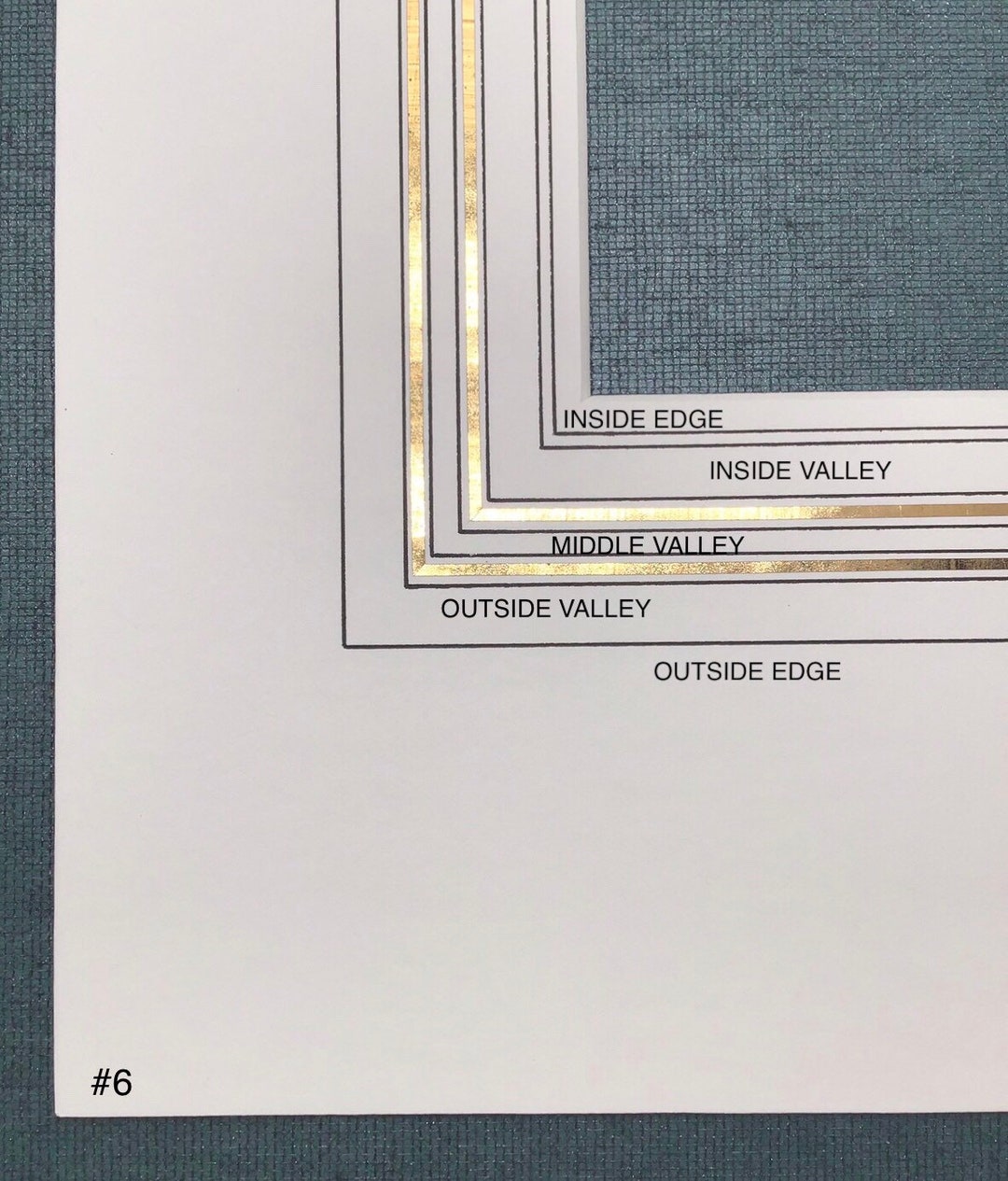 French Matting 6 France Matting Frame Matting Custom Etsy