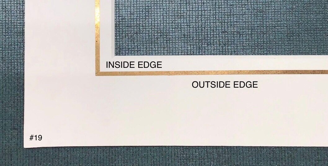 French Matting 19 France Matting Frame Matting Custom Etsy