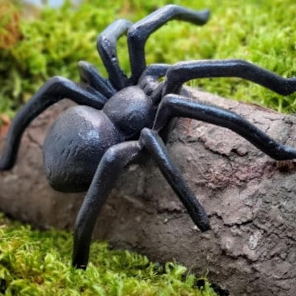 Guss eisen Metall Tarantula Spinne Insekt Home Garden Halloween Wand Bug Dekor