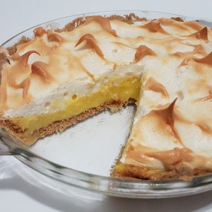 Lemon Meringue Pie Recipe (PDF) Download (printable) - Etsy