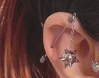 Orecchini Aquacaramelle Con Due Paste Vitree Rosa Taglio Antico - Foto 7