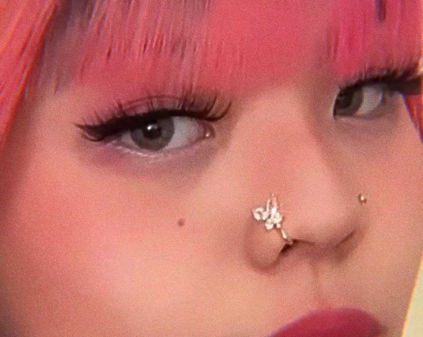Baddie on sale nose ring