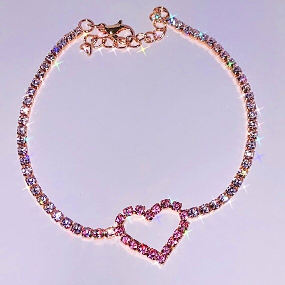 Iced out shop ankle bracelet