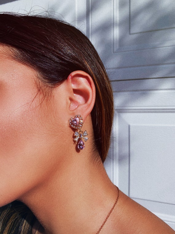 Cute earrings for baby girl sale