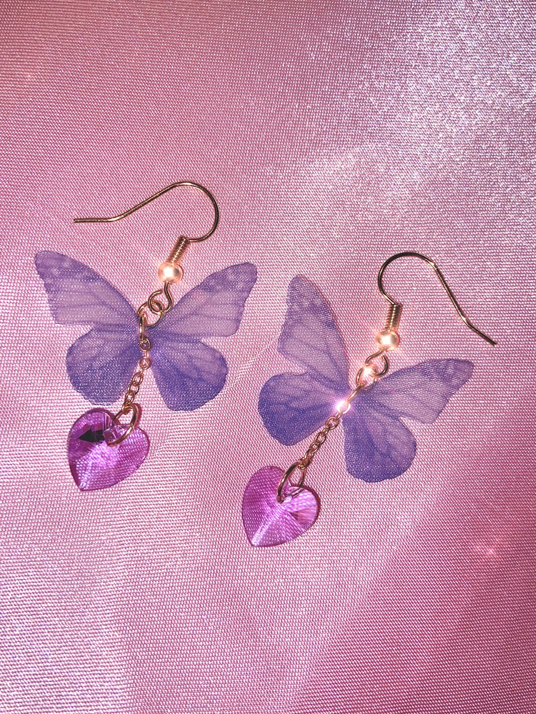Amazon.com: Crystal Butterfly Tassel Earrings 3D Long Butterfly Earrings  Animal Drop Dangle Charm Earrings for Women Girls (A): Clothing, Shoes &  Jewelry