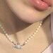 Saturn Pearl Planet Celestial Orb Cosmic Necklace Choker - Vivienne Westwood Baddie Aesthetic Instagram Trendy Gift for Her