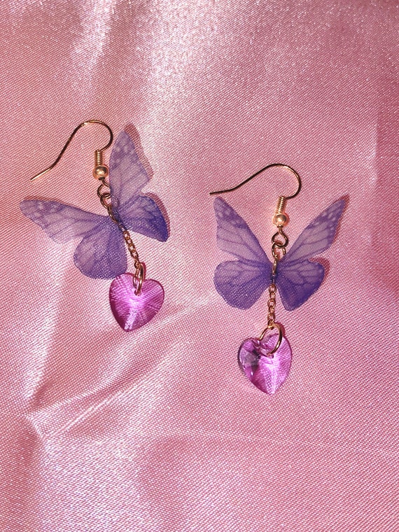 Butterfly earrings aesthetic deals