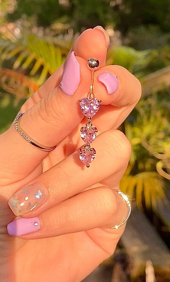 Cakey.Charms - Mini Hearts 'Light Blue' ???? (NAIL PIERCING), CHARMS &  GEMS