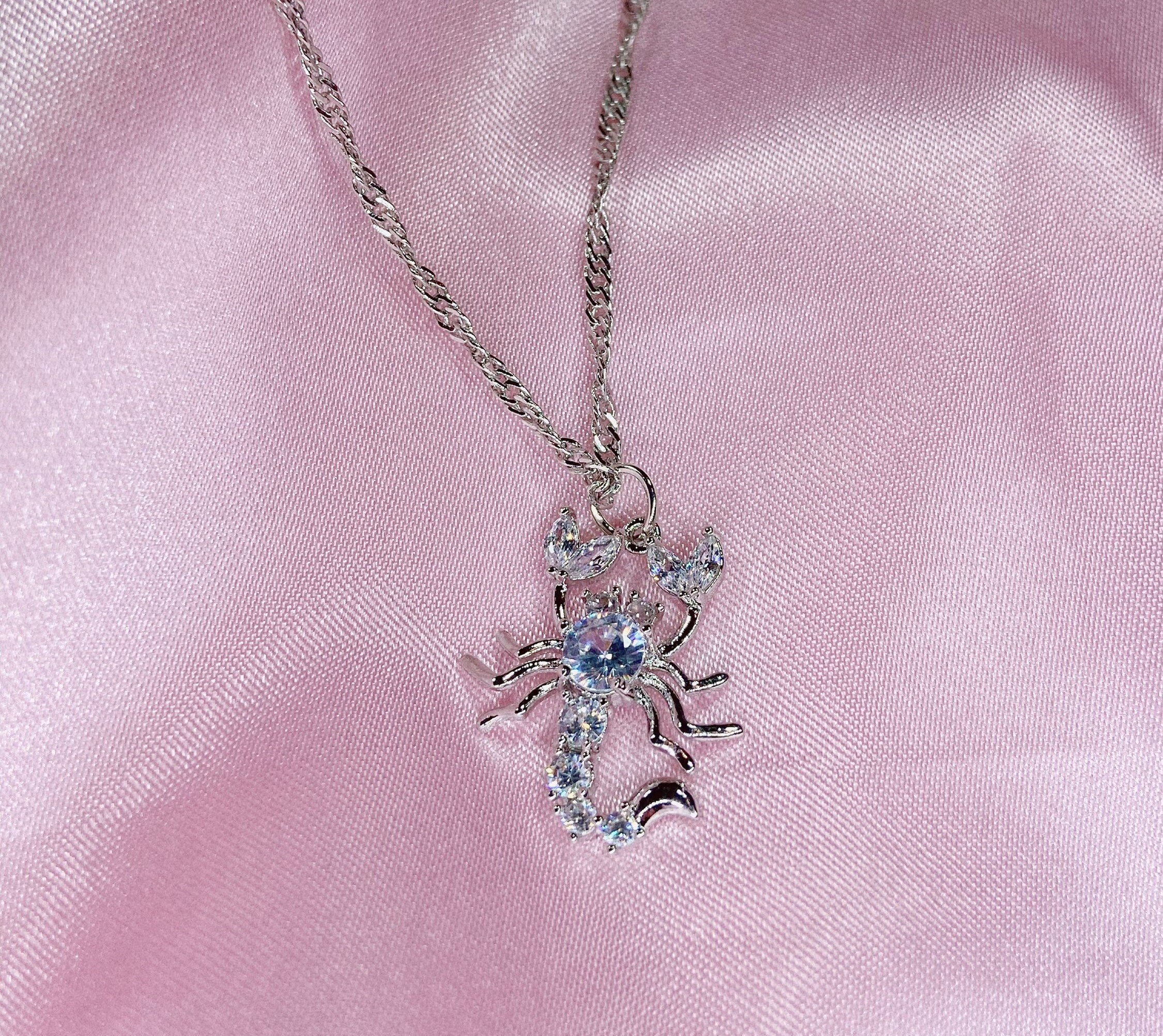 Scorpion Necklace 18k Gold Filled Zodiac Necklace Baddie Diamond Gold Charm  Necklace Minimal Jewelry Cute Aesthetic Trendy - Etsy