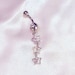 Little Star Baby Belly Button Ring -2000s Y2K Sparkly Body jewelry - Silver Gold - Navel Piercing - cosmic celestial gift for her