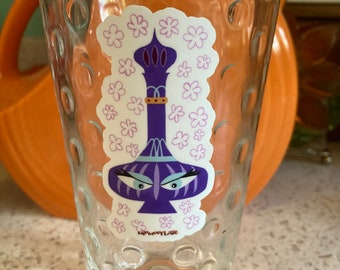 Retro TV I Dream Of Jeannie Bottle "Bottled Up" original art Vinyl Sticker Decal 3" Limited Edition