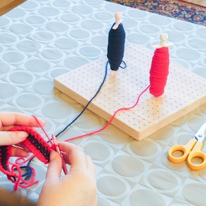 Natural Wooden Blocking Board With Stainless Steel Pins, for Granny  Squares,afghan Squares,crochet Motifs,blocking Board for Crochet Project 