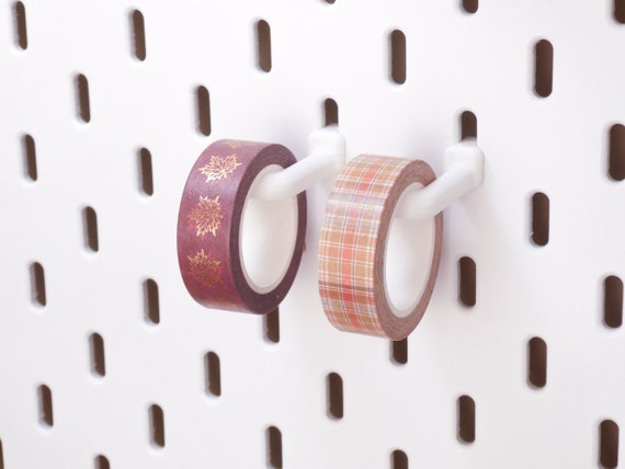 Minimalist Washi Tape Holder for Ikea SKADIS Pegboard 