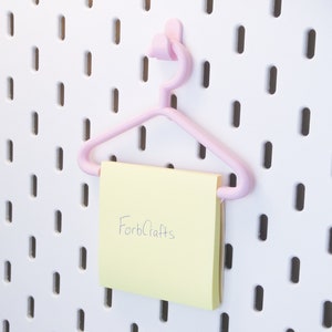 Sticky Note Hanger for Ikea SKADIS Pegboard