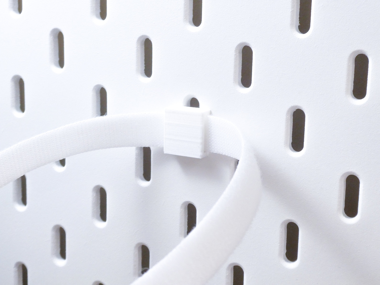 Velcro Organizer Clip for Ikea SKADIS Pegboard Etsy