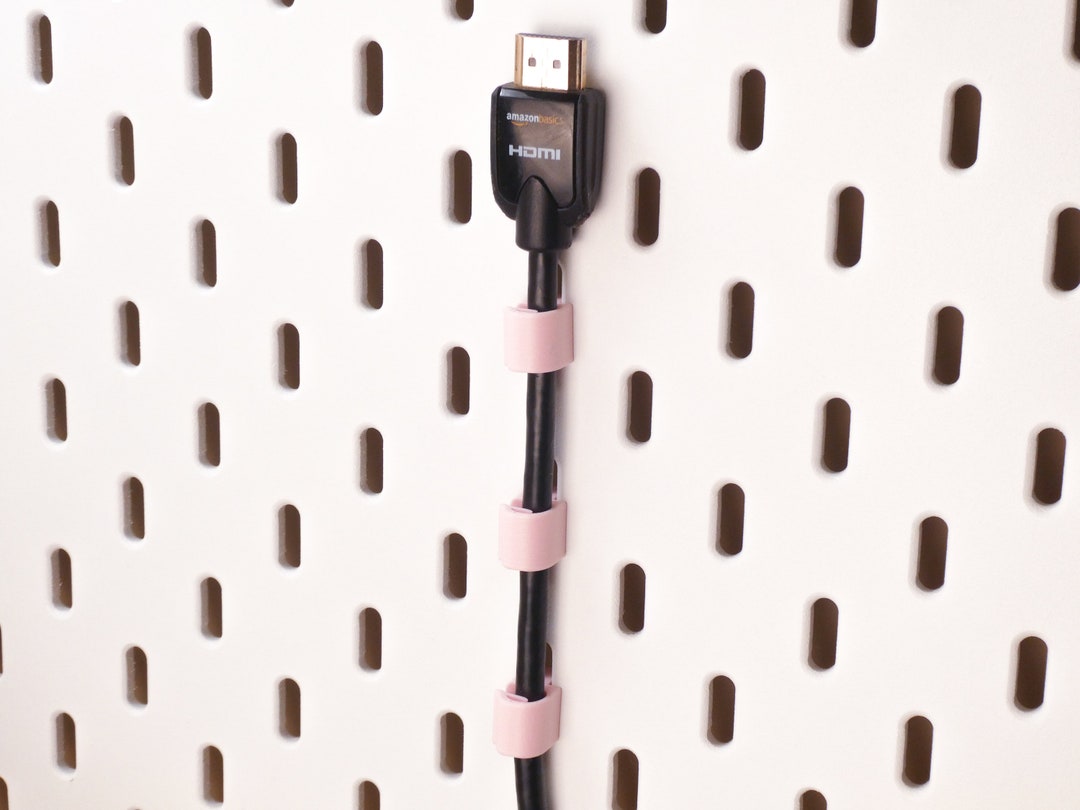 Cable Clip for Ikea SKADIS Pegboard Etsy
