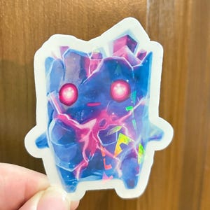 Galaxy Zero Point Holographic Sticker