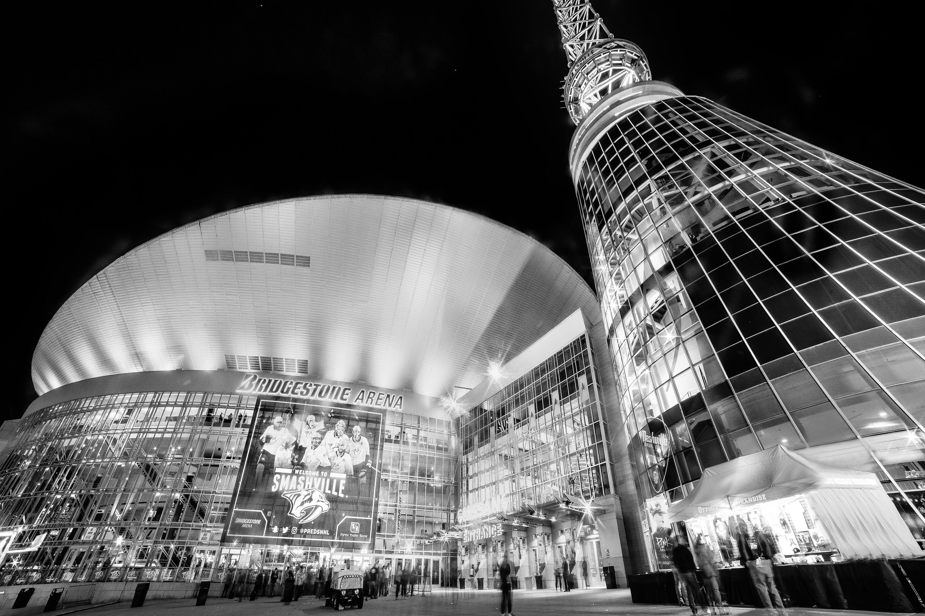 Nashville Predators Bridgestone Arena Tennessee Photography 