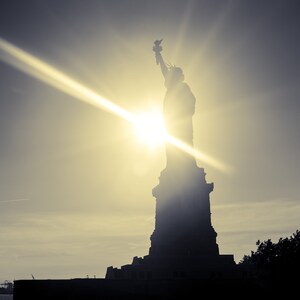 Statue of Liberty New York City Monument Canvas Photography Metal Print Wall Art Picture Home Decor Poster Landmark image 1