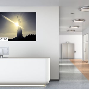 Statue of Liberty New York City Monument Canvas Photography Metal Print Wall Art Picture Home Decor Poster Landmark image 10