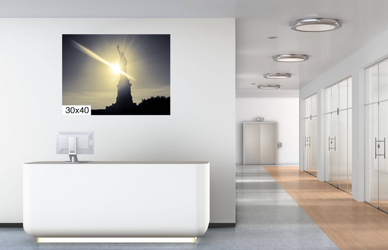 Statue of Liberty New York City Monument Canvas Photography Metal Print Wall Art Picture Home Decor Poster Landmark image 10