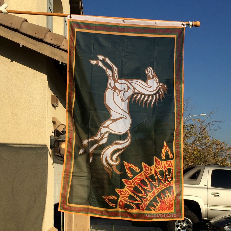 Lotr Rohan Flag 3 X 5 Etsy