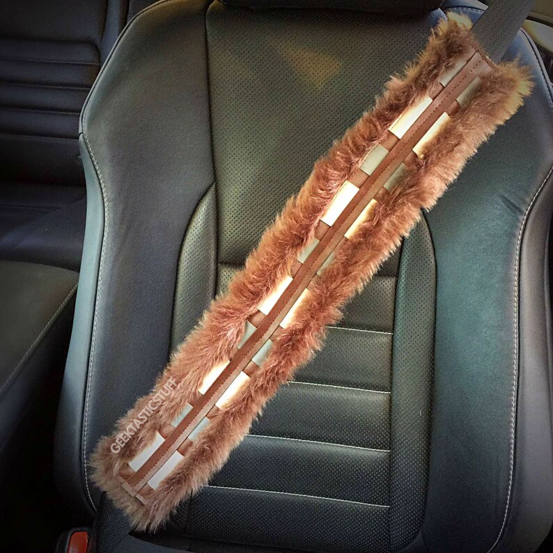 Star Wars Chewbacca Seatbelt Cover Geek Gift Auto Accessory