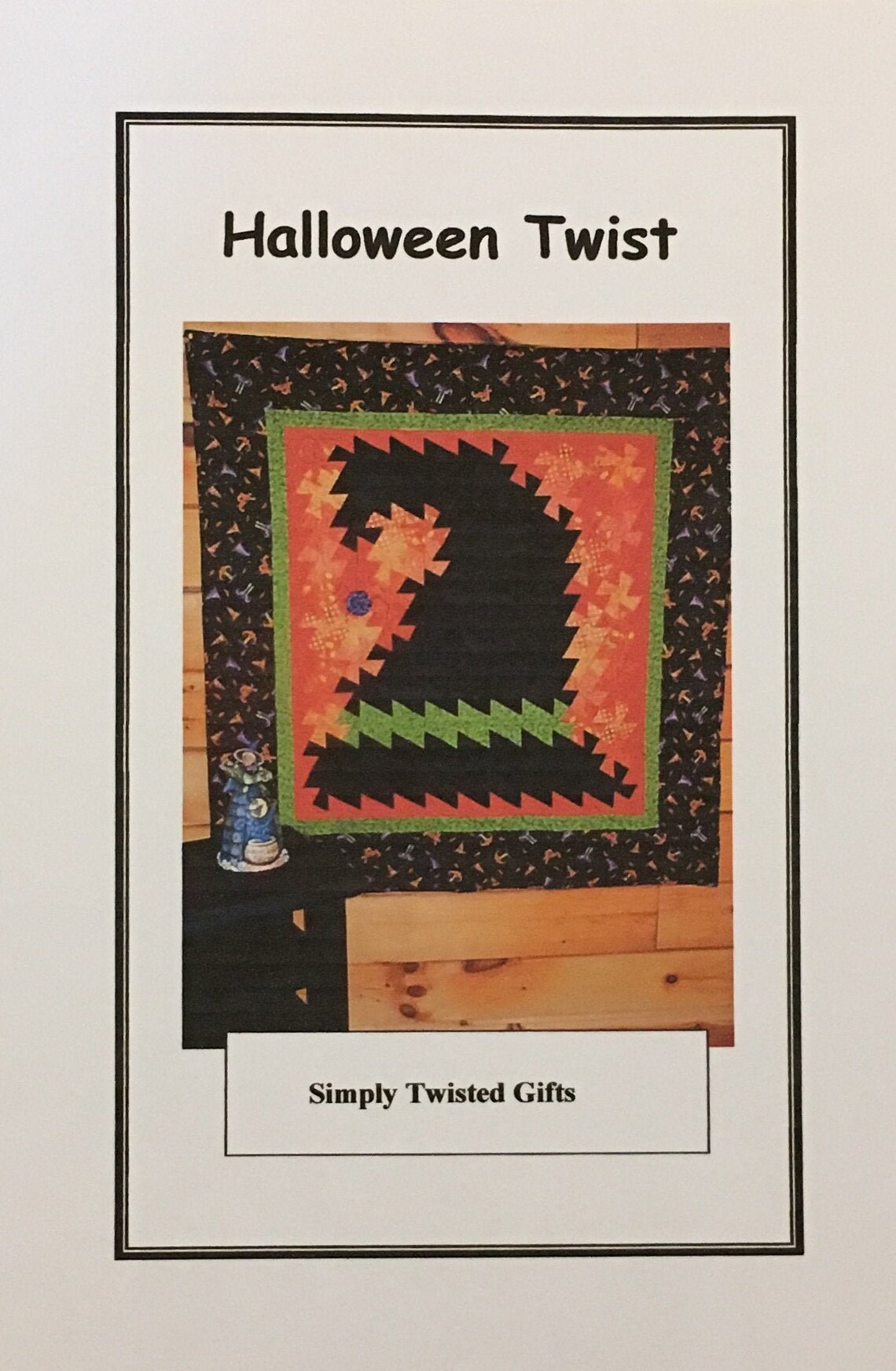Halloween Twist Quilt Pattern Etsy