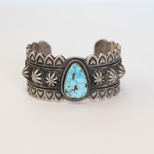 Kingman turquoise cuff
