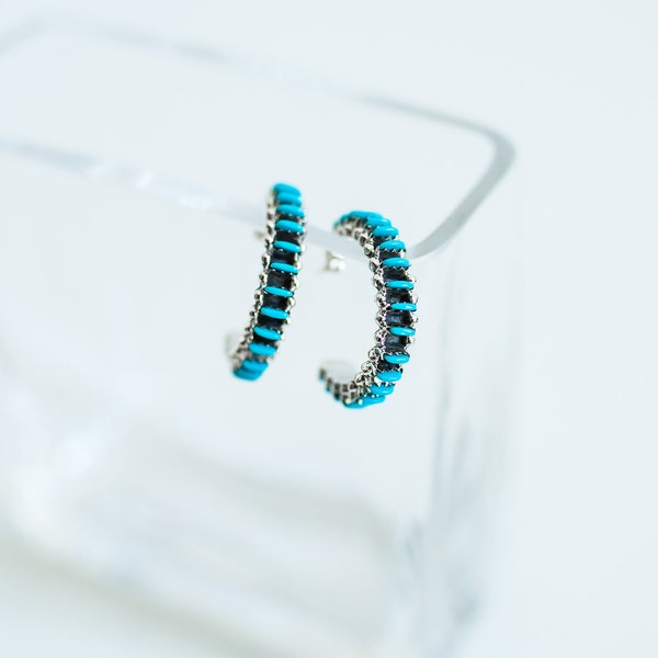 Zuni Turquoise Earring