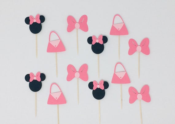 Amazon Com 012 Minnie Mouse Fillable Bottles Favors Prizes Games Baby Shower Girl Decoration Baby