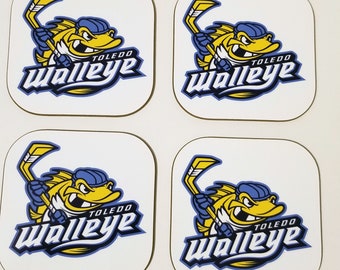 Hockey Wall Decals - Hockey Team Logos - Toledo Walleye