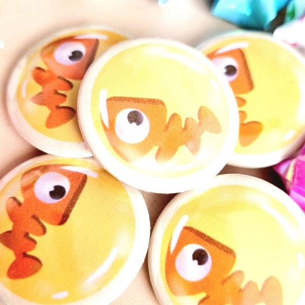 Salmon Run Badges Etsy