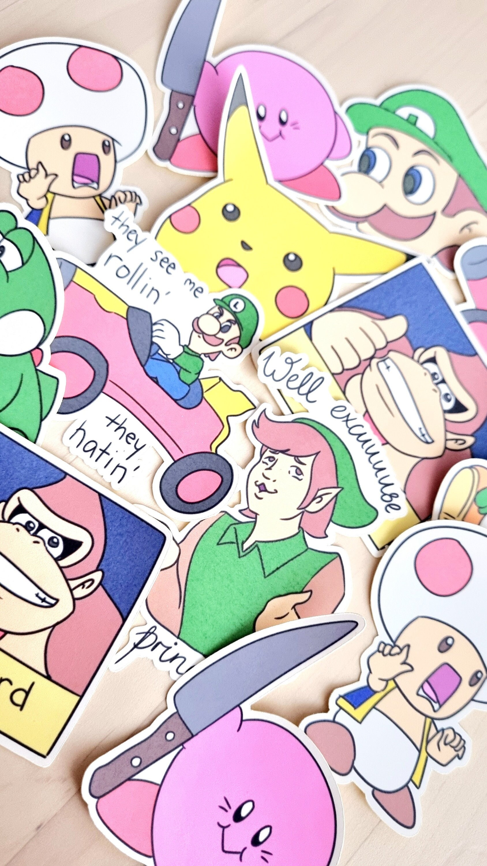 Memetendo Stickers