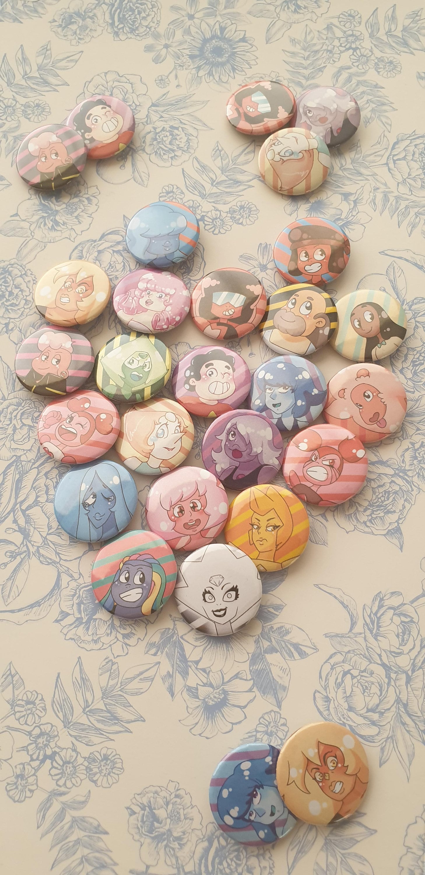Pearl Amethyst Garnet Lapis Peridot Rose Quartz Diamonds
