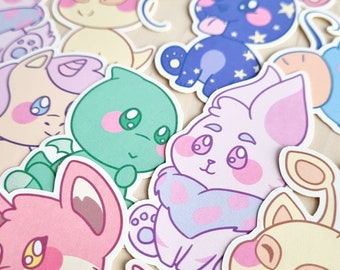 Neopets Virtual Pet Stickers - Gloss or Holographic