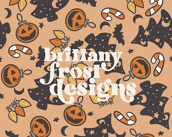 Spooky Christmas Seamless File