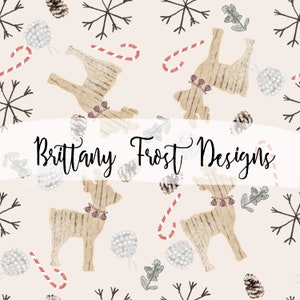 Archivo sin costuras de Navidad de renos