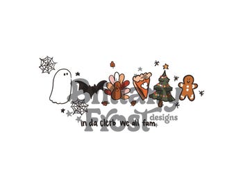 In Da Clerb PNG Sublimation, Holiday T-shirt Design PNG Sublimation