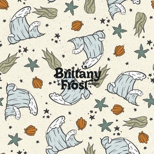 Summer waves seamless file, ocean surface pattern