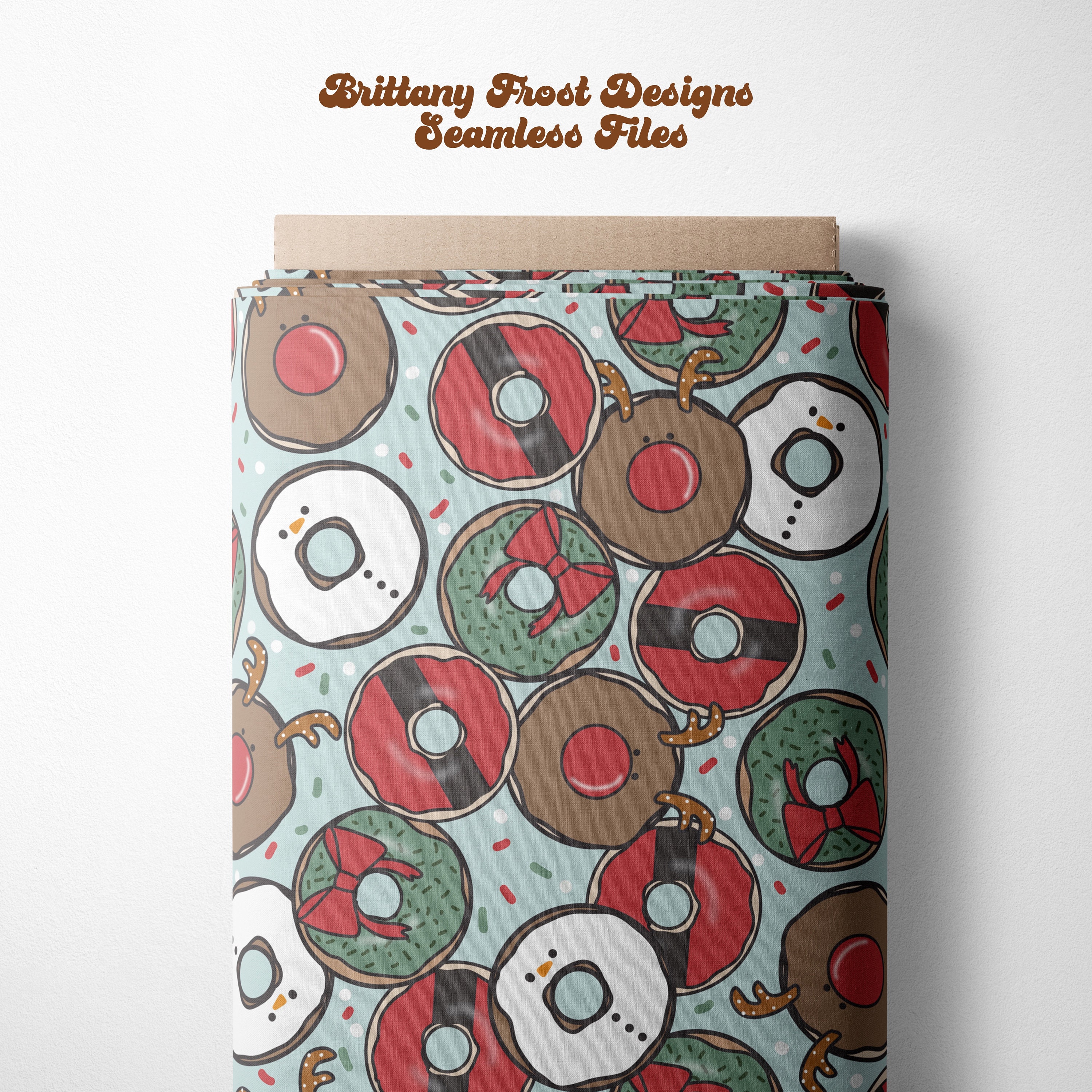 Dunkin Donuts Seamless File - Etsy