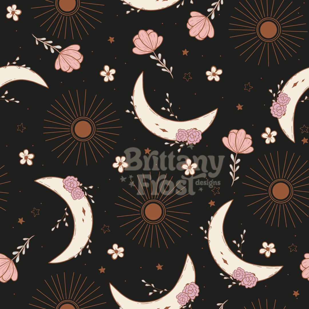 Printed Modal - Moonlight