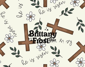 Plik bezszwowy He Is Risen, wzór powierzchni wiary
